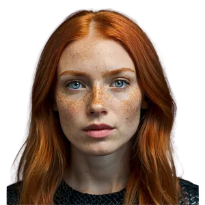 Redhead Freckles Png Qmb PNG image