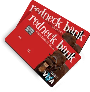 Redneck Bank Debit Card PNG image