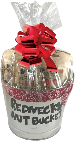 Redneck Nut Bucket Gift Set PNG