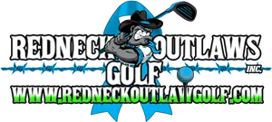 Redneck Outlaws Golf Logo PNG image