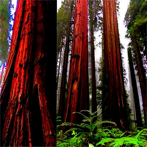 Redwood Forest Giants PNG 06262024 PNG