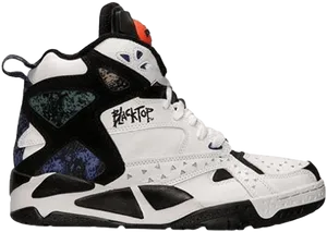 Reebok Blacktop Basketball Sneakers PNG