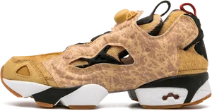 Reebok Camo Fur Sneaker PNG image