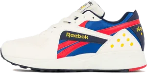 Reebok Classic Colorful Sneaker PNG image