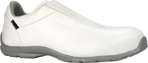 Reebok White Slip On Sneaker