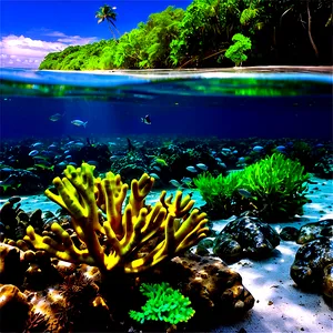 Reef And Mangrove Connection PNG Cma92 PNG