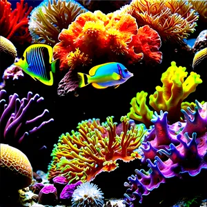 Reef Coral Diversity PNG Hdm80