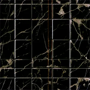 Refined Black Marble Surface PNG 42 PNG