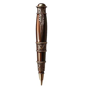 Refined Bronze Pen PNG Ypx16 PNG