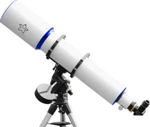 Reflecting Telescopeon Tripod PNG image