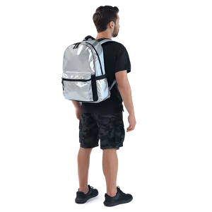 Reflective Backpack Png Wyw PNG image