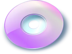 Reflective Compact Disc PNG