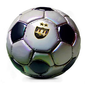 Reflective Football Ball Png 04292024 PNG image