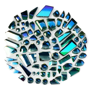 Reflective Glass Shards Png Woq PNG image