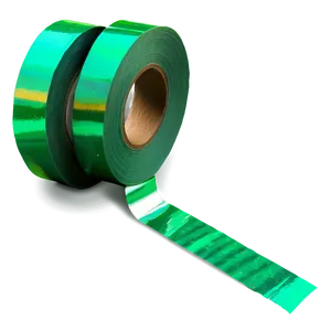 Reflective Green Tape PNG Qcq