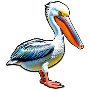 Reflective Pelican Water Png Ldc PNG image