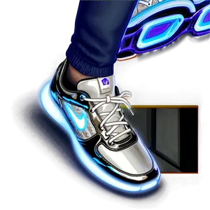 Reflective Sneakers PNG 05242024