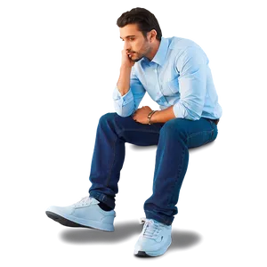 Reflective Thinker PNG Urb PNG