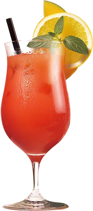 Refreshing Fruit Juice Cocktail PNG image