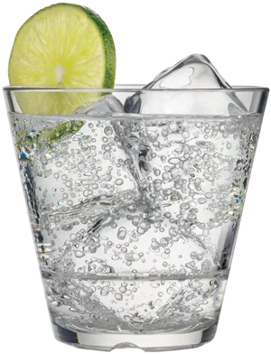 Refreshing Lime Infused Water Glass.jpg PNG image