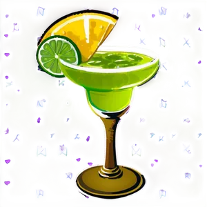 Refreshing Margarita Glass PNG 70 PNG