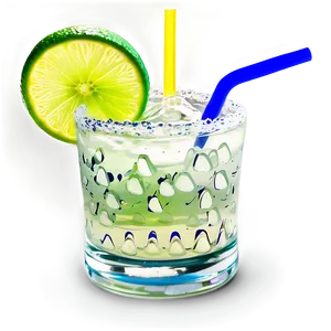 Refreshing Margarita Glass PNG Qfu PNG