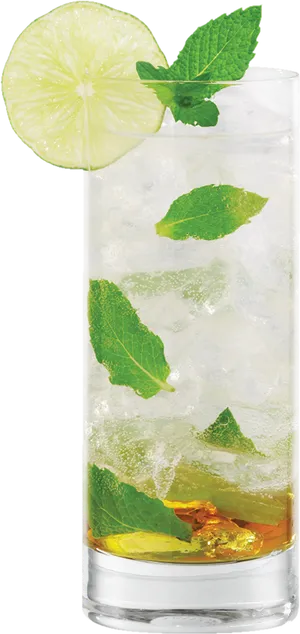 Refreshing Mojito Cocktail PNG image