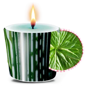 Refreshing Peppermint Candle PNG Fjv94