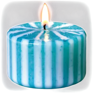 Refreshing Peppermint Candle PNG Wkd