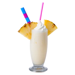 Refreshing Pina Colada Beverage Png Bjh49 PNG image