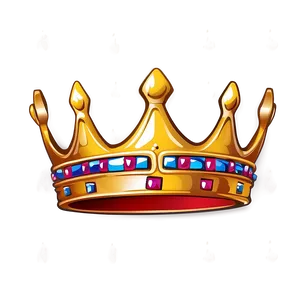 Regal Cartoon Crown PNG Thh98 PNG