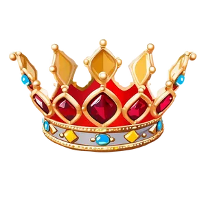 Regal Cartoon Crown PNG Tla