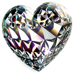 Regal Diamond Heart PNG 25 PNG