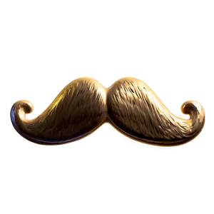 Regal Emperor Mustache PNG 05042024