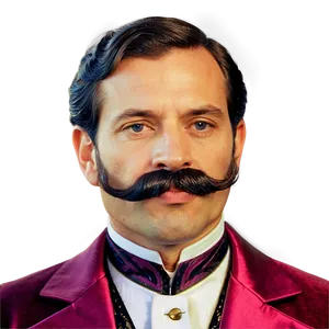 Regal Emperor Mustache PNG 1