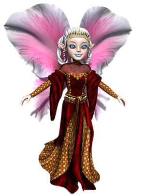Regal Fairy Illustration