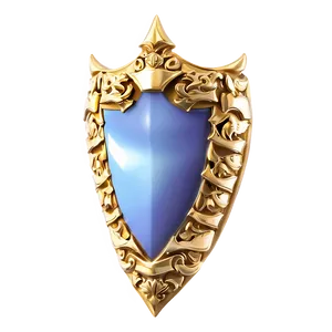 Regal Gold Shield PNG 79