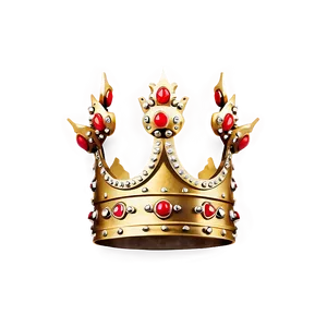 Regal Golden Crown Png Fps78 PNG image