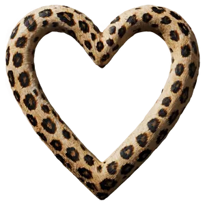 Regal Leopard Heart PNG 95 PNG