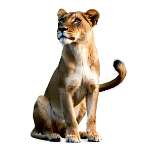 Regal Lioness PNG Svb