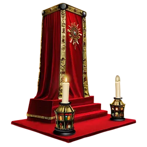 Regal Red Altar PNG Kyl PNG