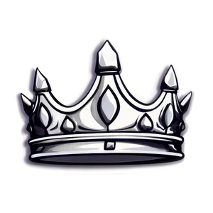 Regal White Crown Clipart PNG Hfw PNG