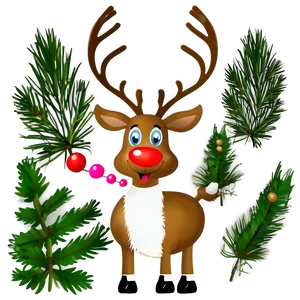 Reindeer Clipart Png 05212024 PNG image