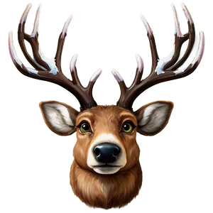 Reindeer Head Png Prh PNG image