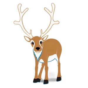 Reindeer Outline Png 39 PNG image