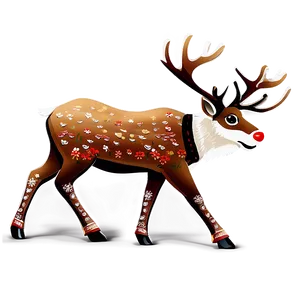 Reindeer Outline Png Nyp34 PNG image