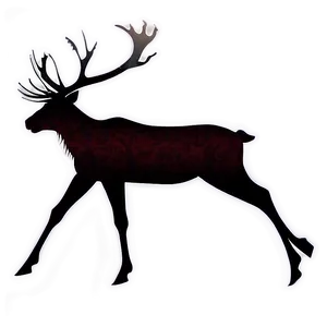 Reindeer Silhouette Png Ijl PNG image