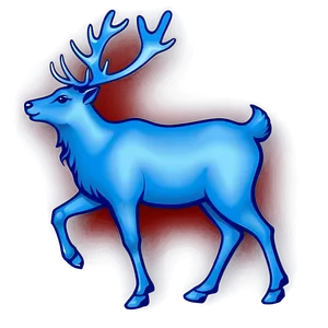 Reindeer Silhouette Png Lbq35 PNG image