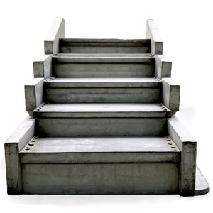 Reinforced Concrete Staircase PNG Ntu79