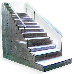 Reinforced Concrete Staircase PNG Oaj99